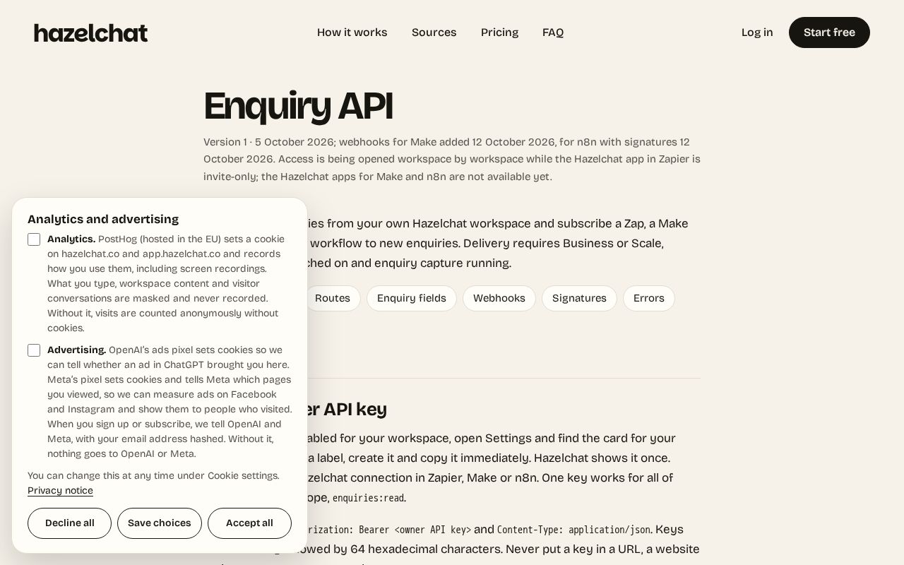 Preview of N8n Nodes Hazelchat