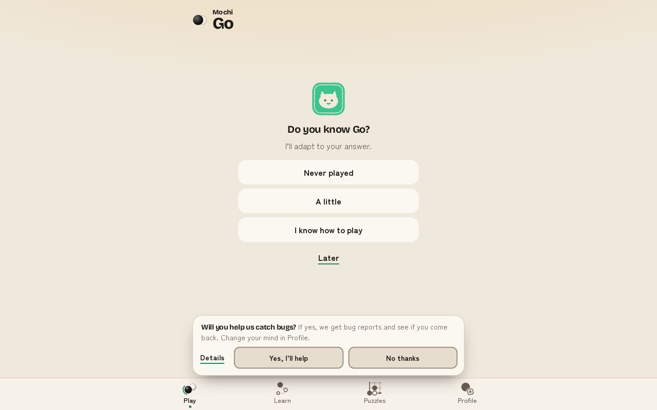 Preview of Jeu De Go