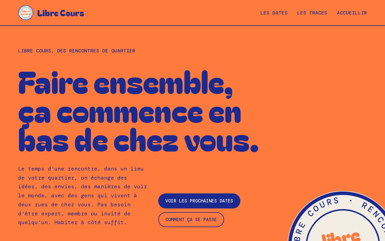 Preview of Libre Cours