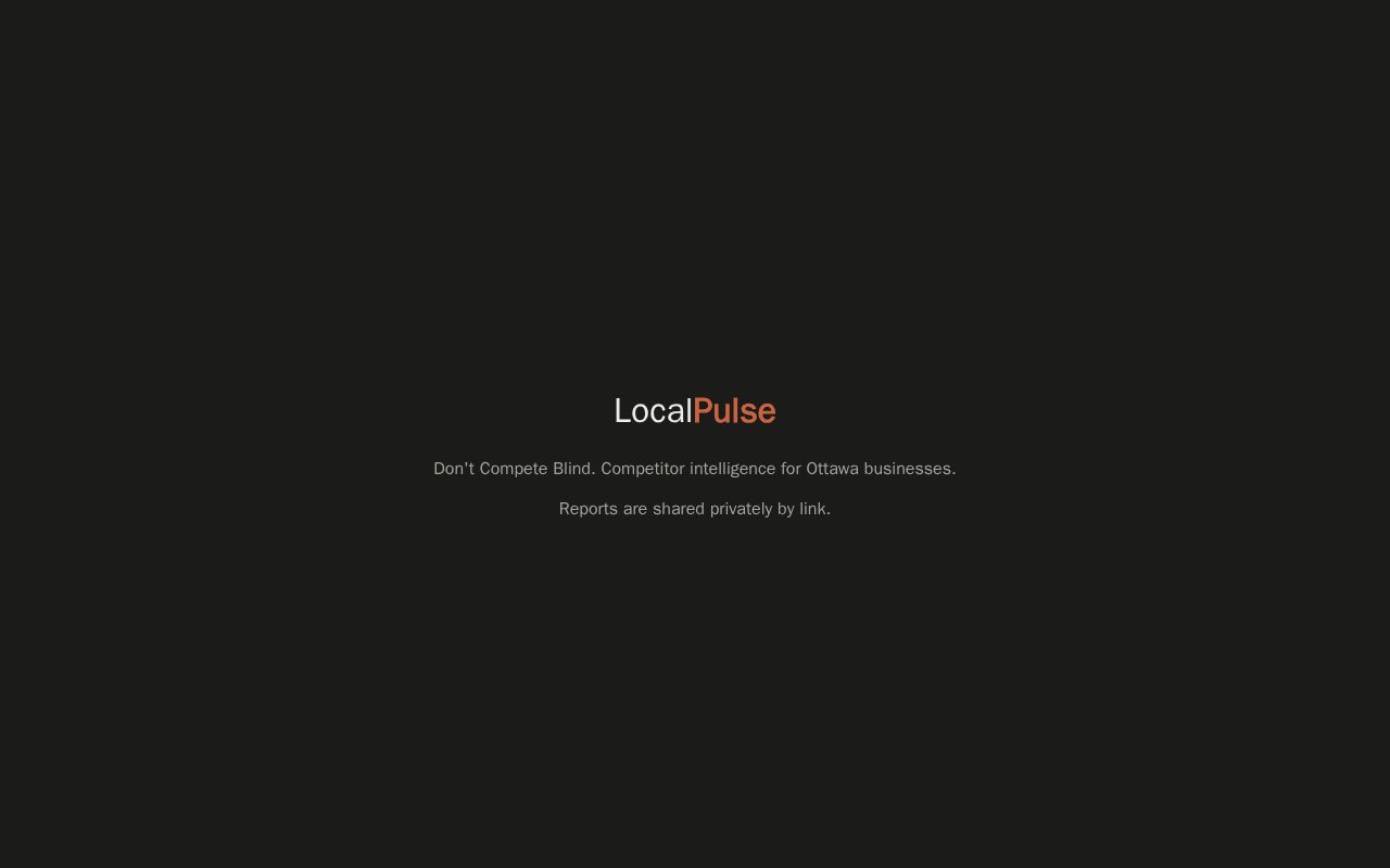 Preview of Localpulse Reports