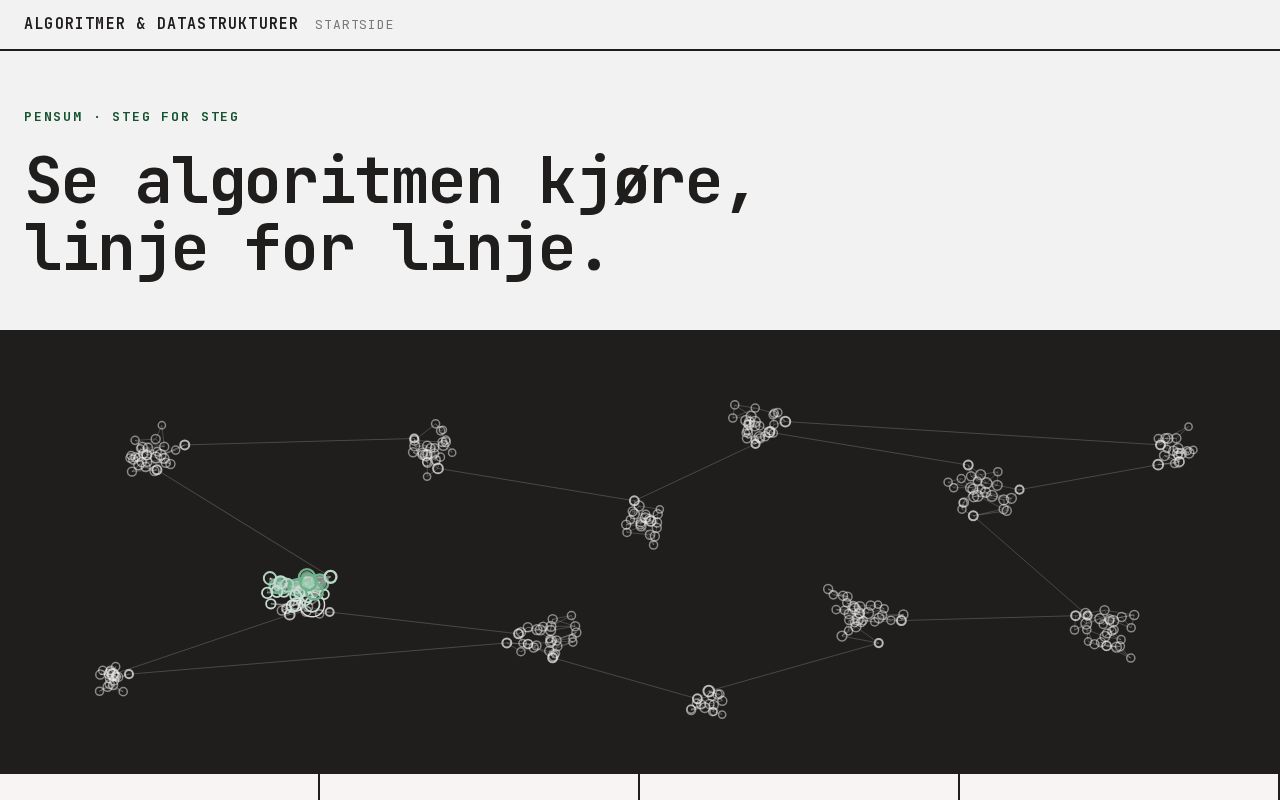 Preview of Algoritmevisualisering AlgDat