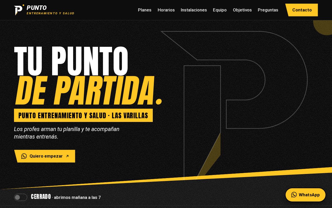 Preview of Punto Entrena