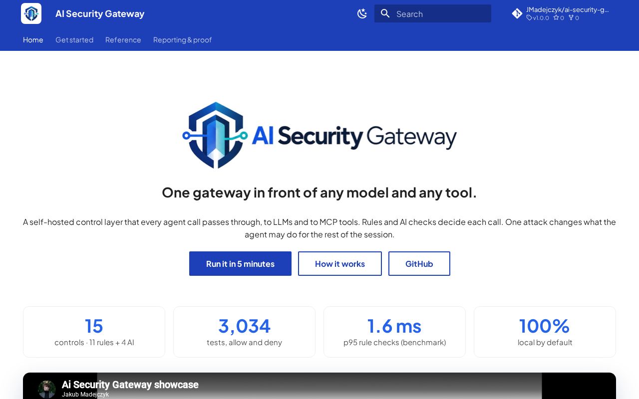 Preview of Ai Security Gateway
