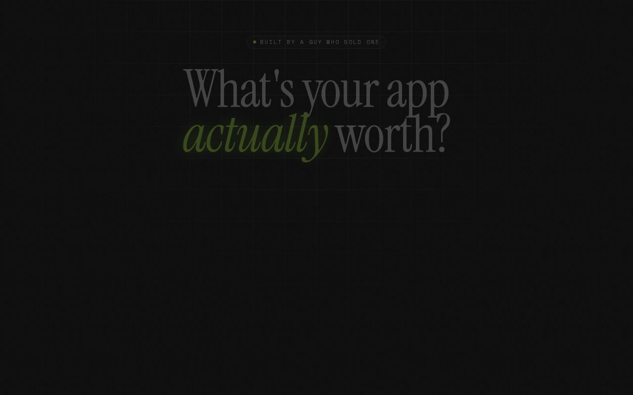 Preview of App Worth