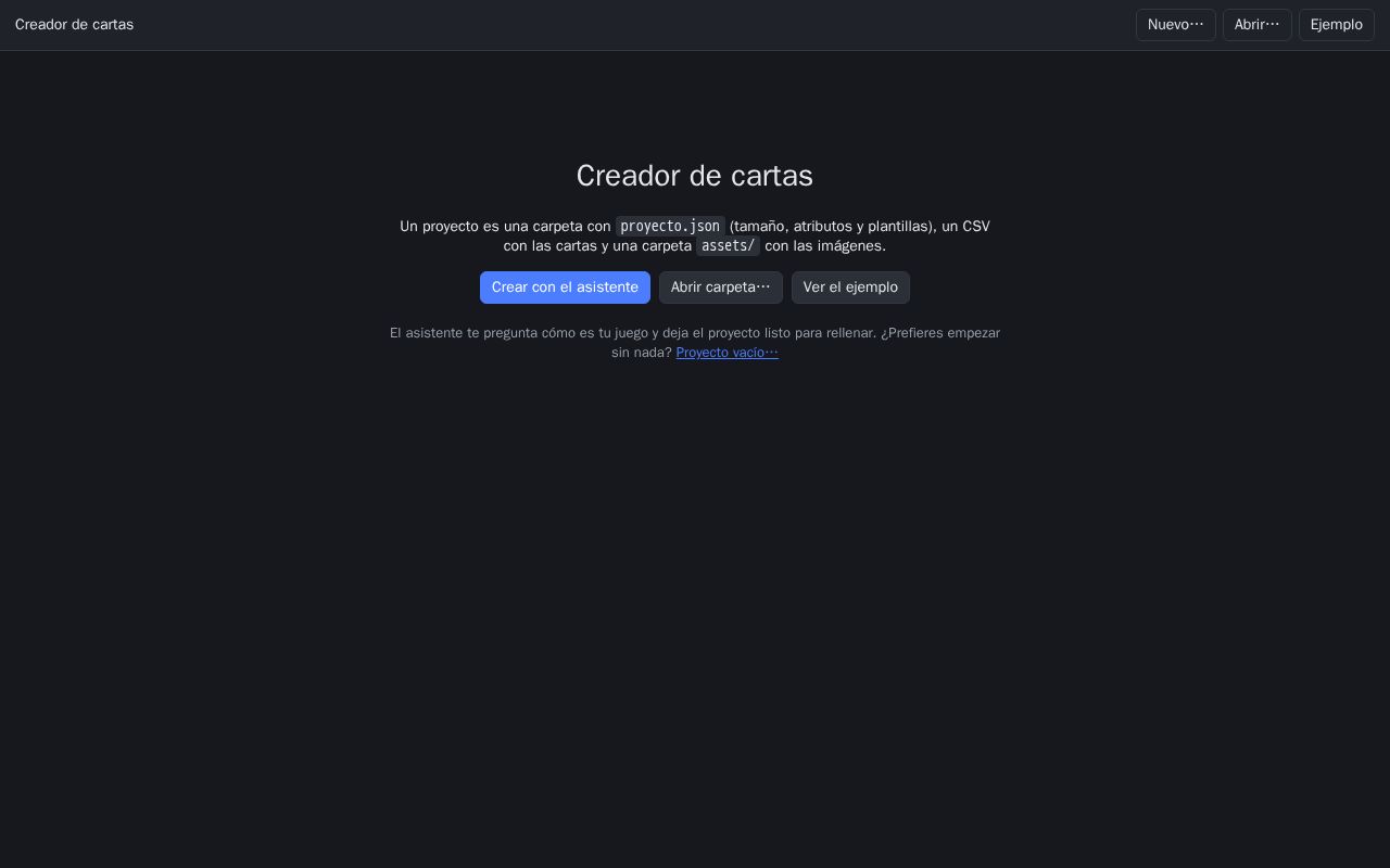 Preview of Creador De Cartas