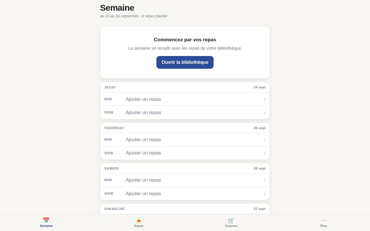 Preview of Semaine