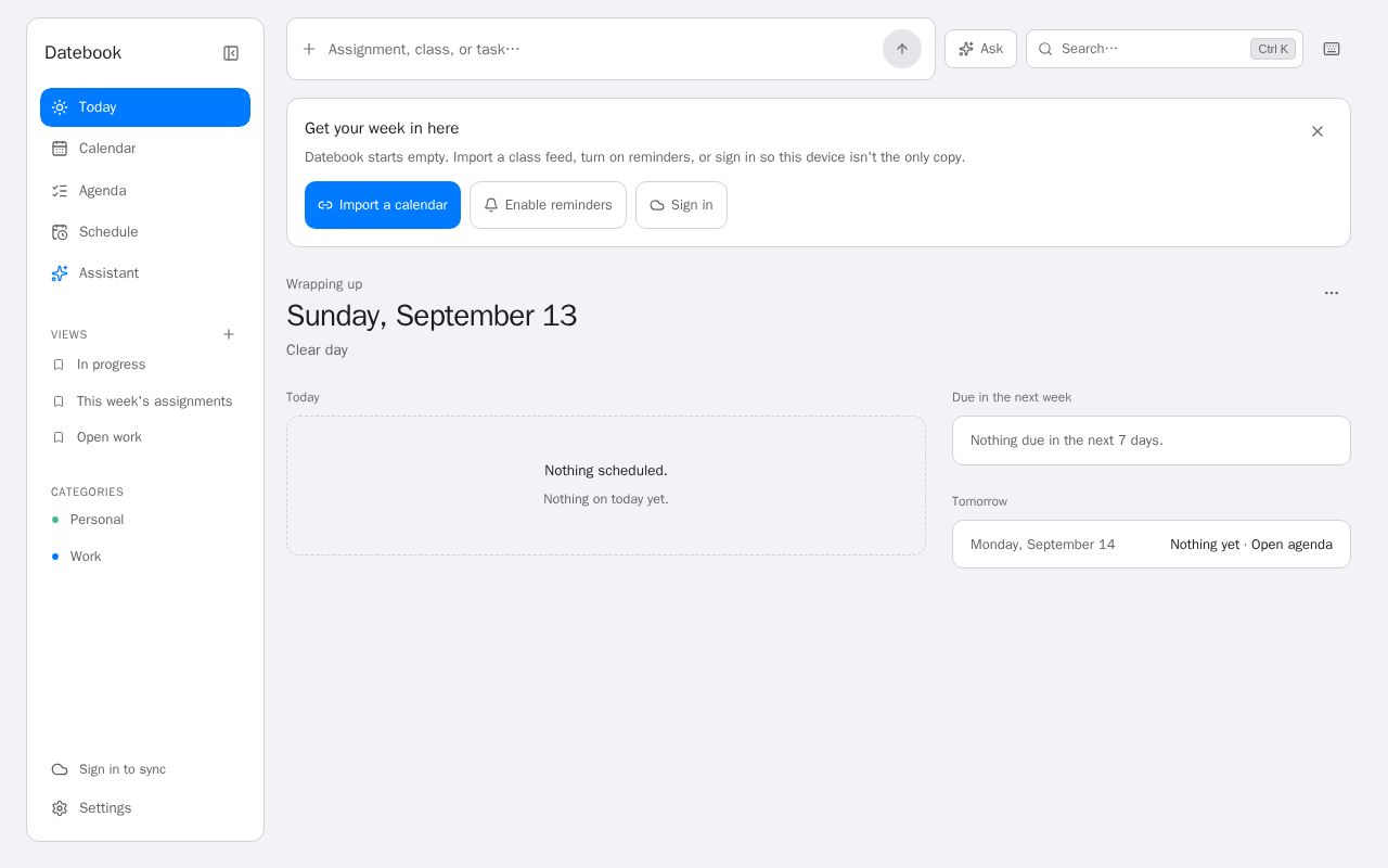 Preview of Calendar