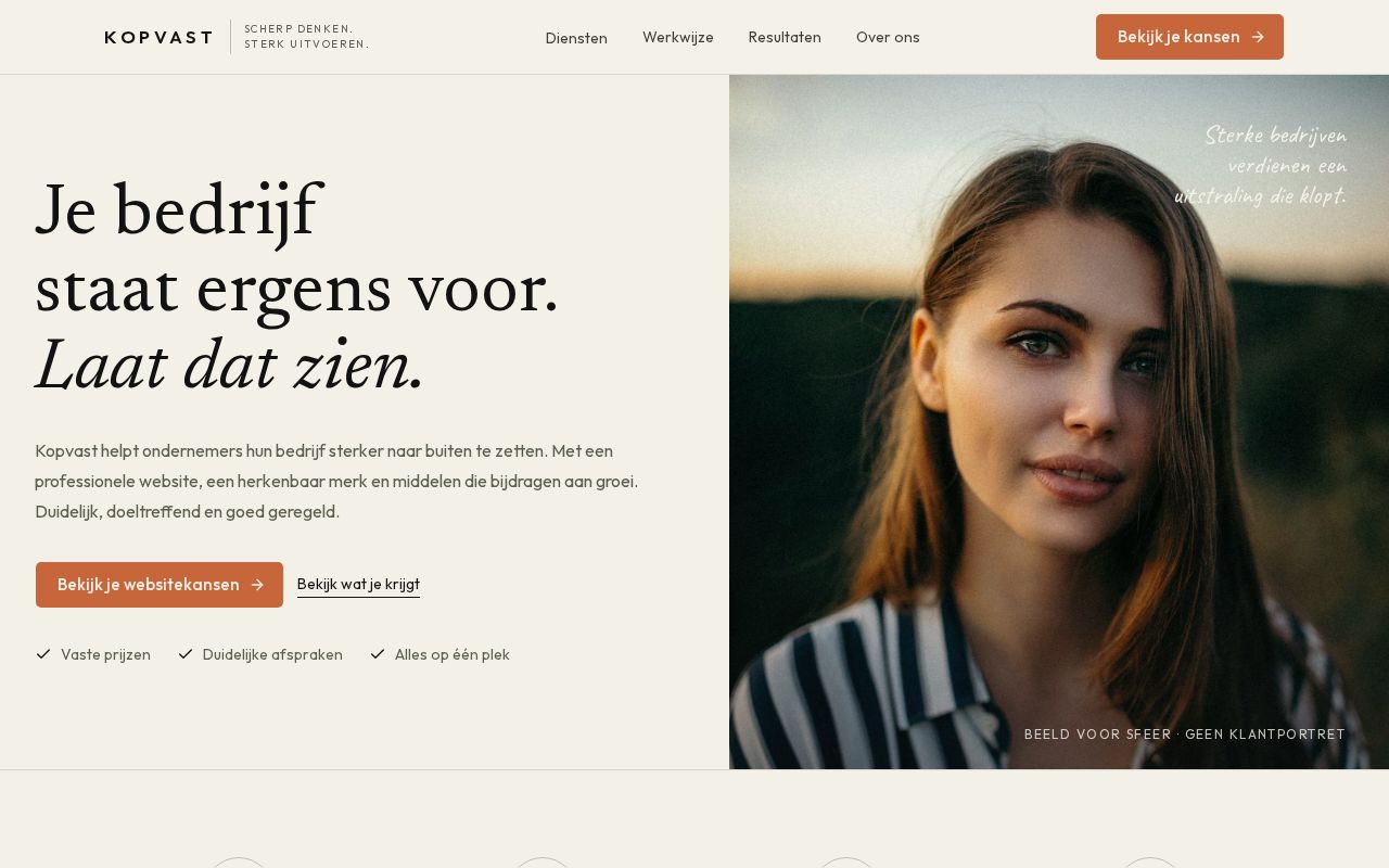 Preview of Kopvast — Scherp denken. Sterk uitvoeren.