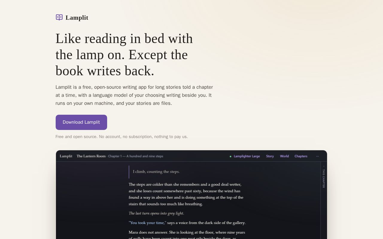 Preview of Lamplit