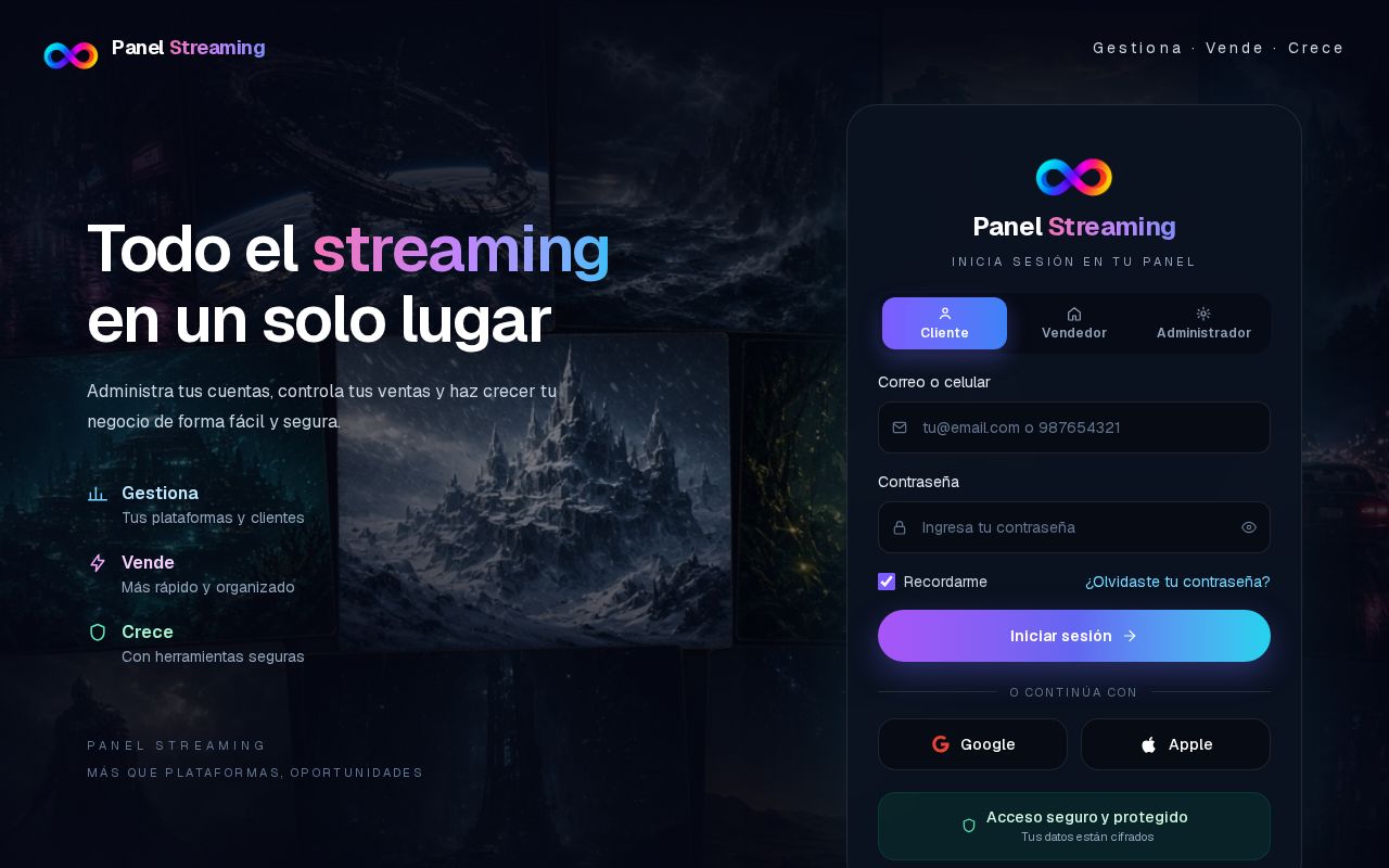 Preview of Panel Streaming