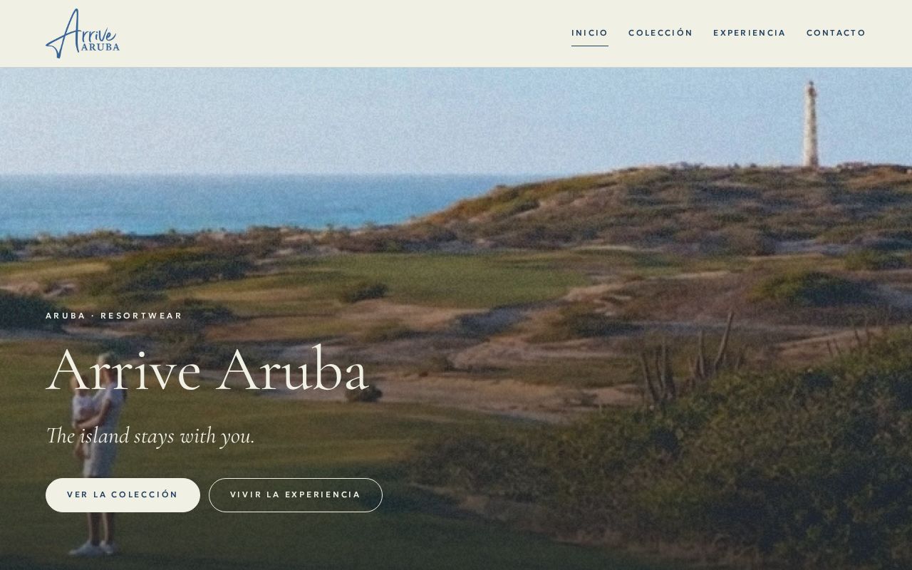 Preview of Arrive Aruba Html5