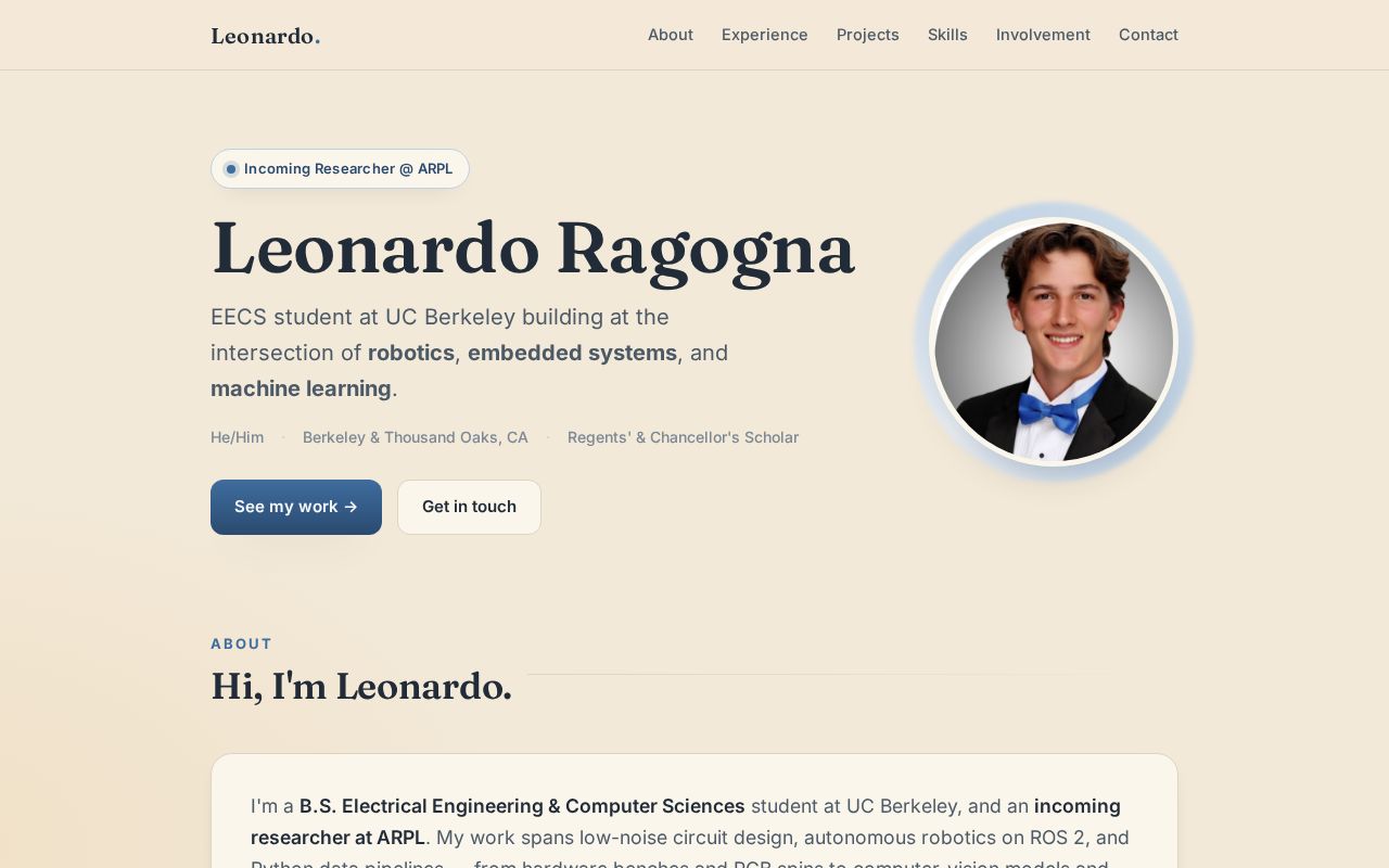 Preview of LRagogna Github Io