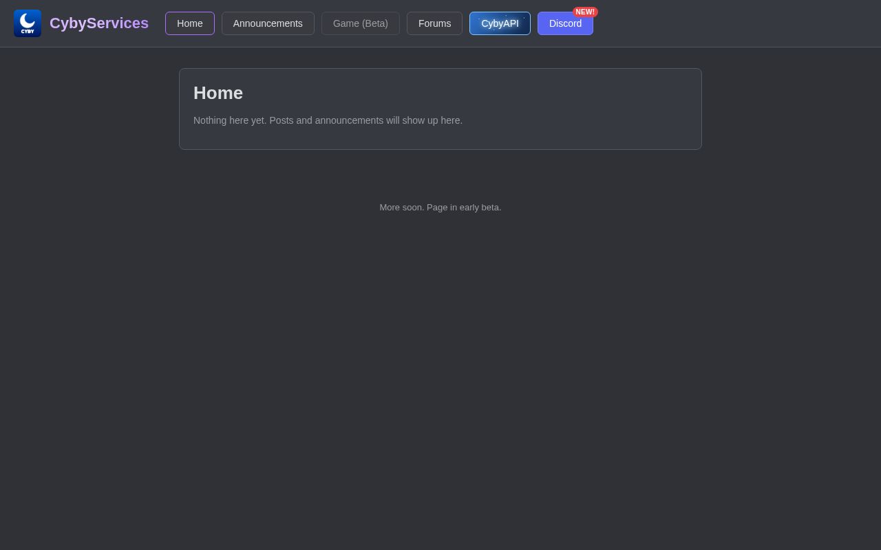 Preview of CybyServices Github Io