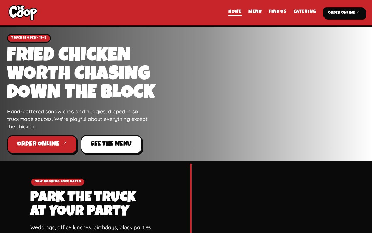 Preview of Website redesign using claude code
