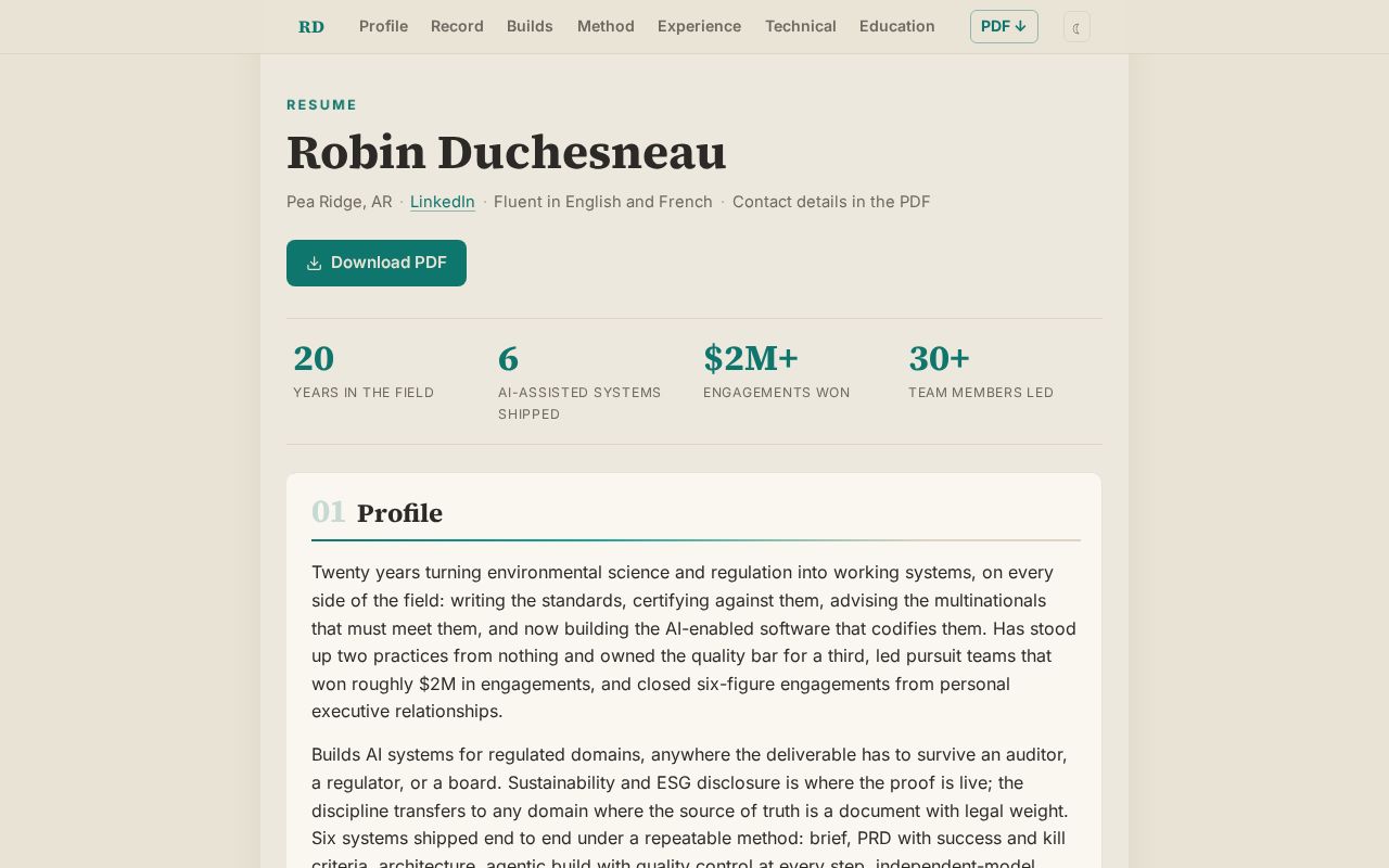 Preview of Resume