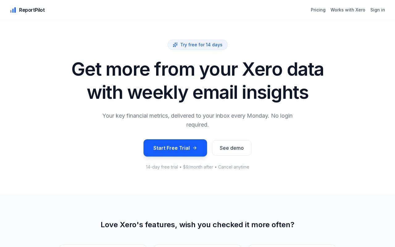 Preview of ReportPilot