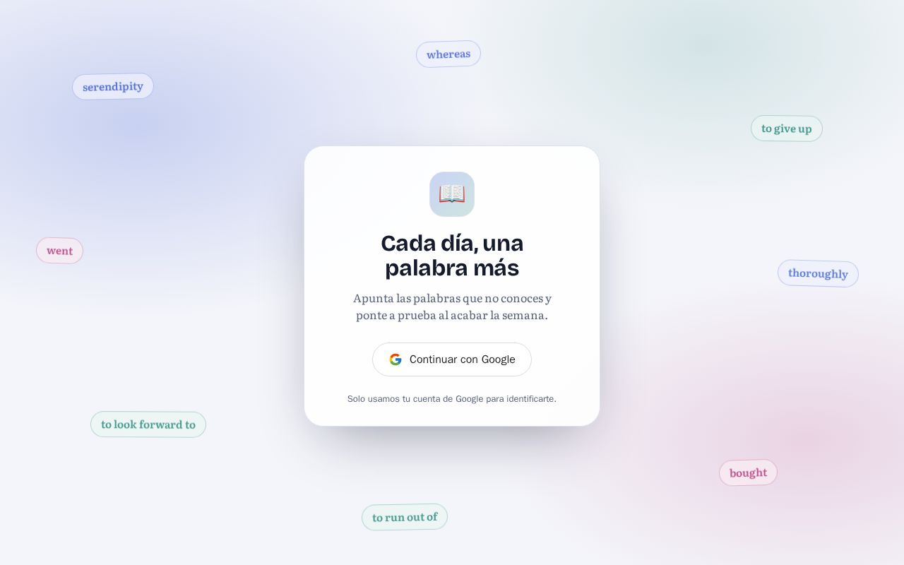 Preview of Vocab App