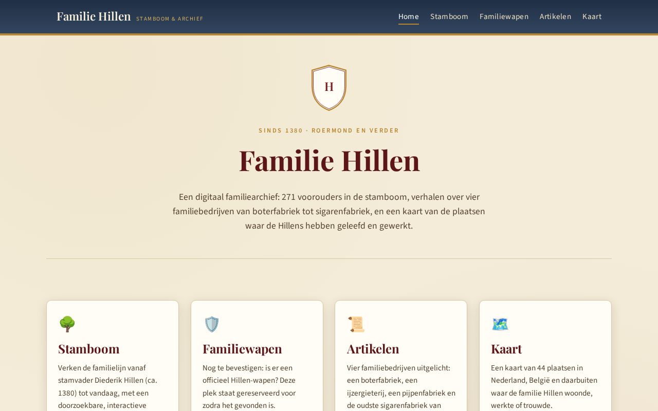 Preview of Hillen Familie