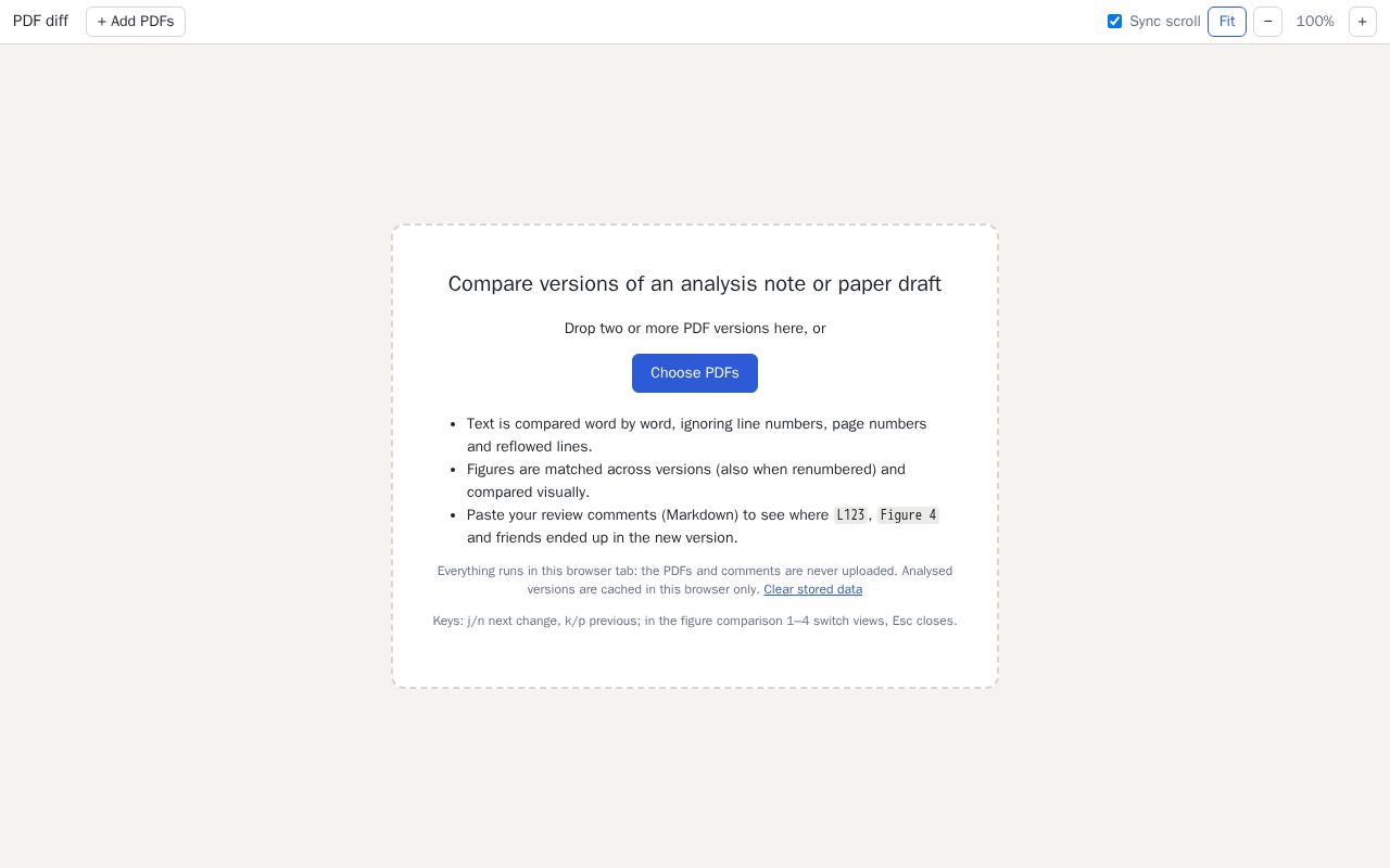 Preview of Pdf Diff Viewer
