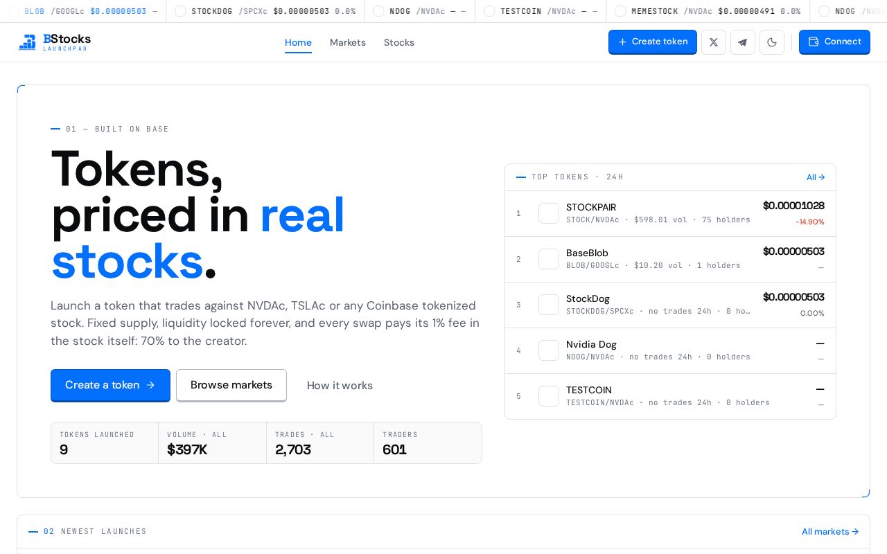 Preview of Bstocks Launchpad