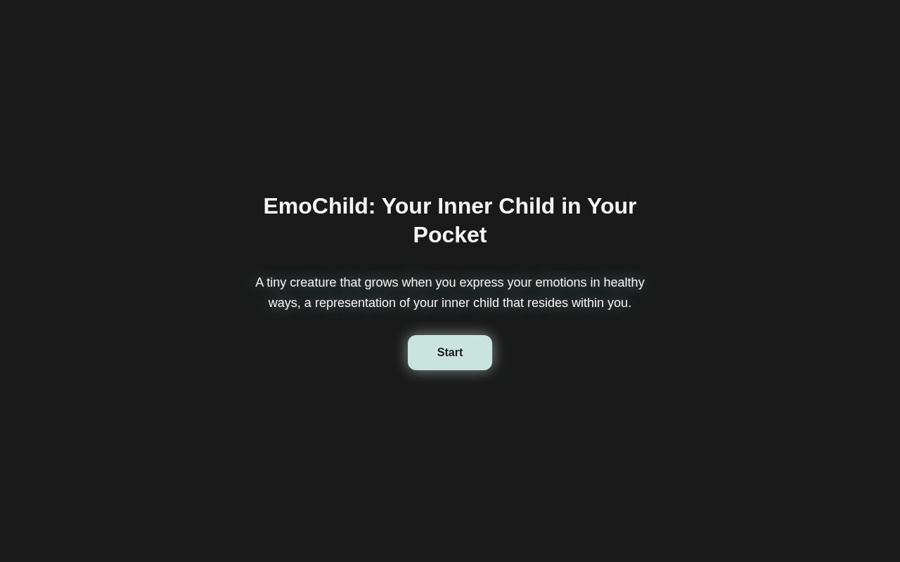 Preview of EmoChild: Your Inner Child in Your Pocket