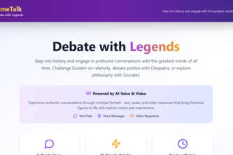 Preview of TimeTalk: Debate with Legends