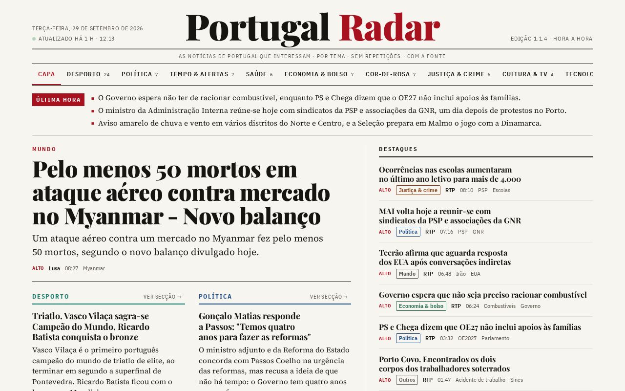 Preview of Portugalradar