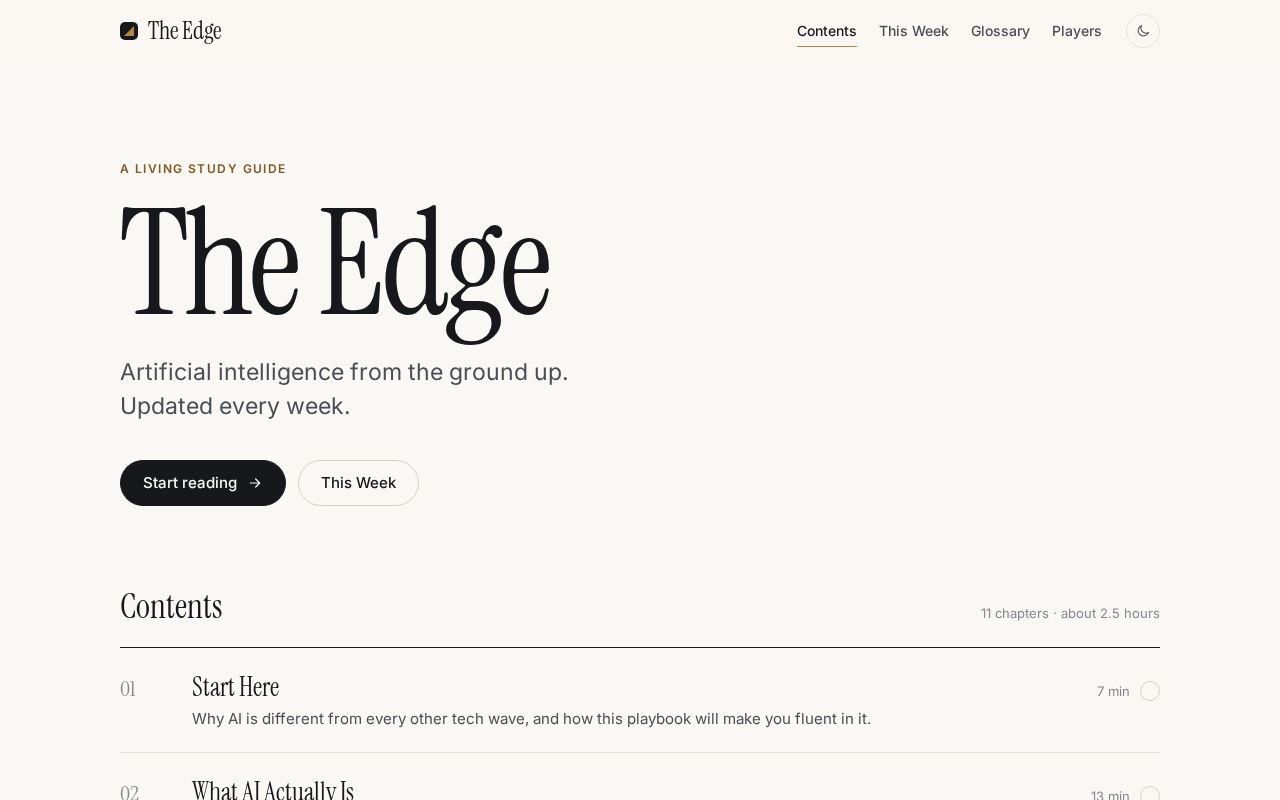 Preview of The Edge