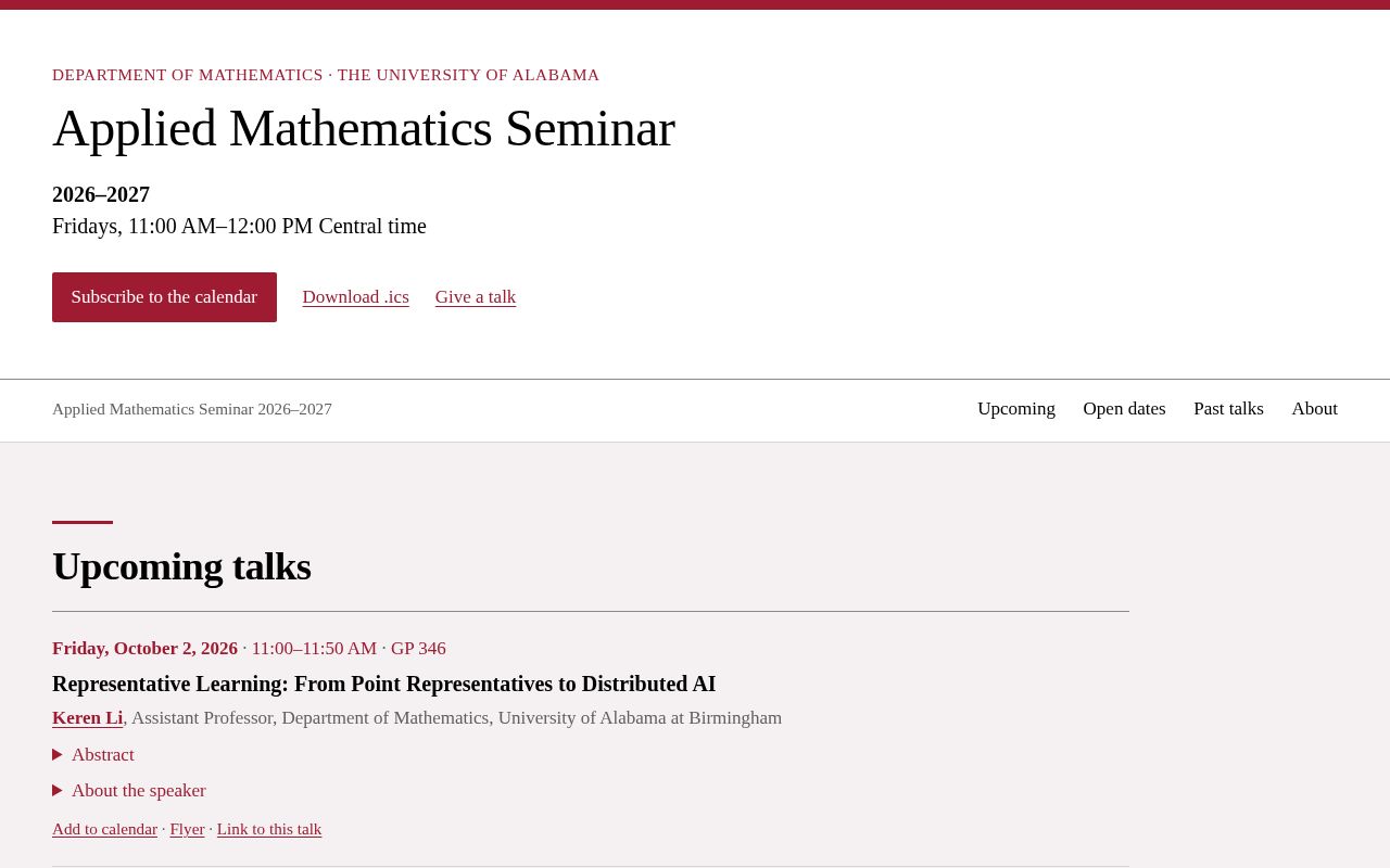 Preview of Seminar