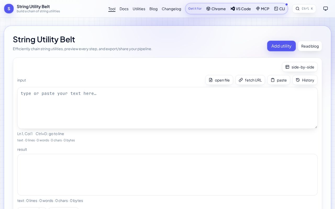 Preview of String Utility Belt