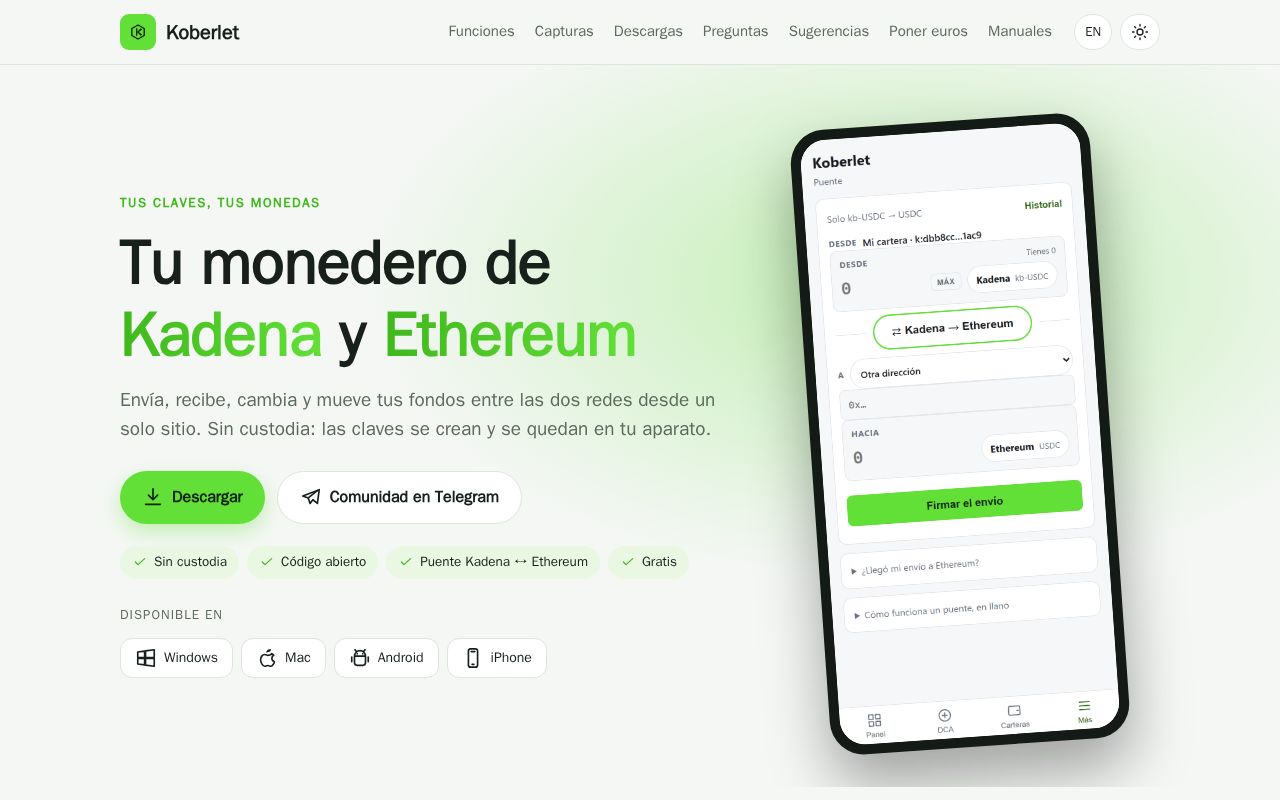 Preview of Koberlet Android