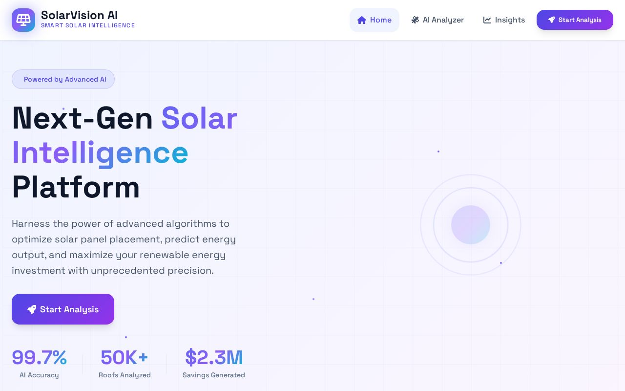 Preview of Solar Vision AI