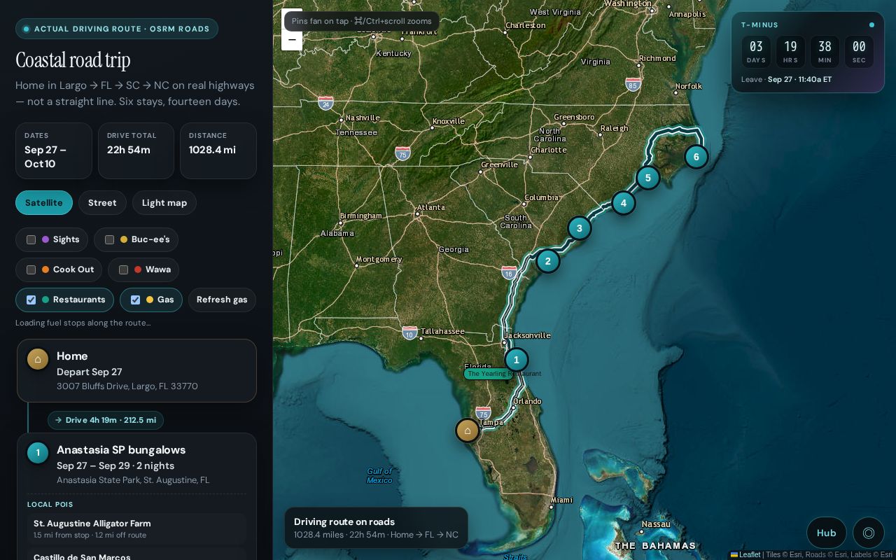 Preview of Coastal Road Trip