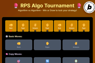 Preview of RPS Algo Tournament