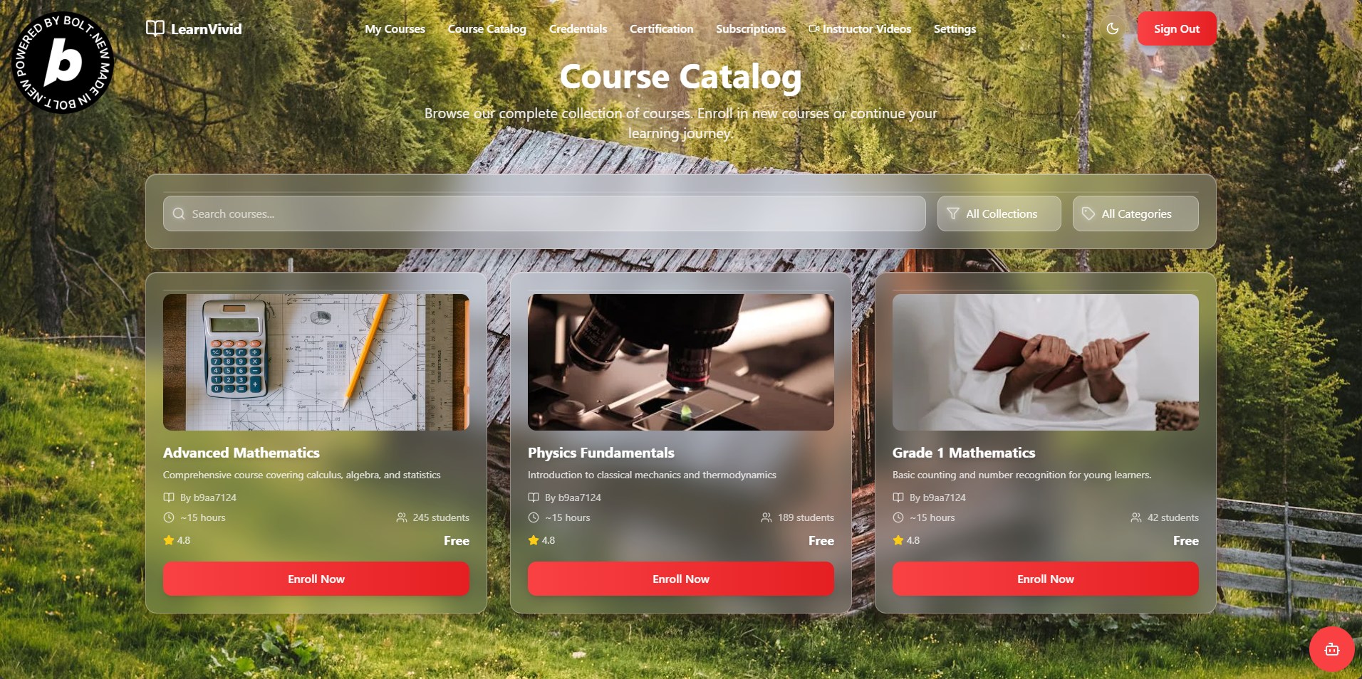 Preview of LearnVivid