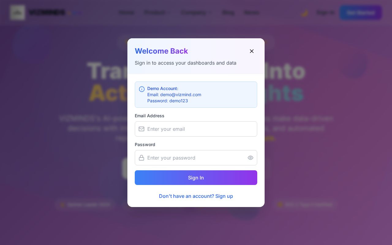 Preview of VizMind