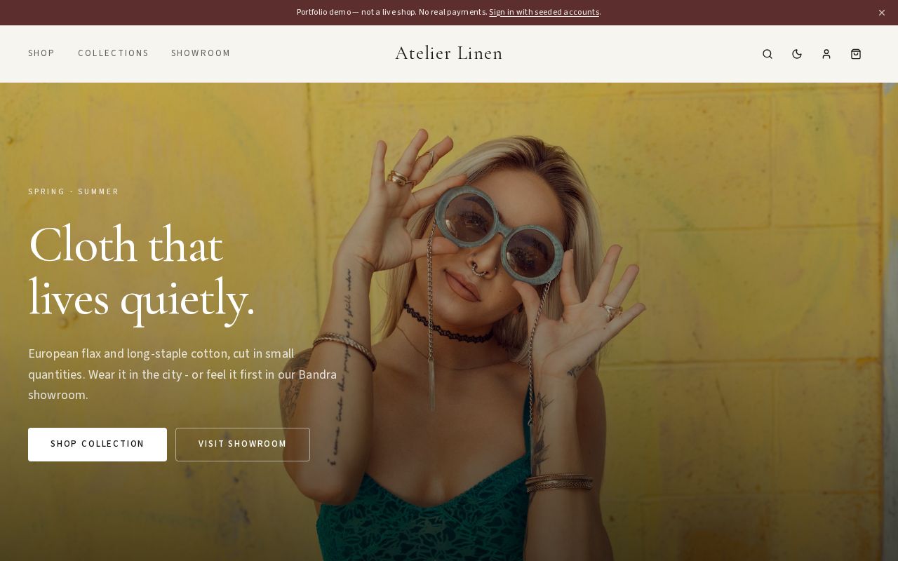 Preview of E Commerce AtelierLine