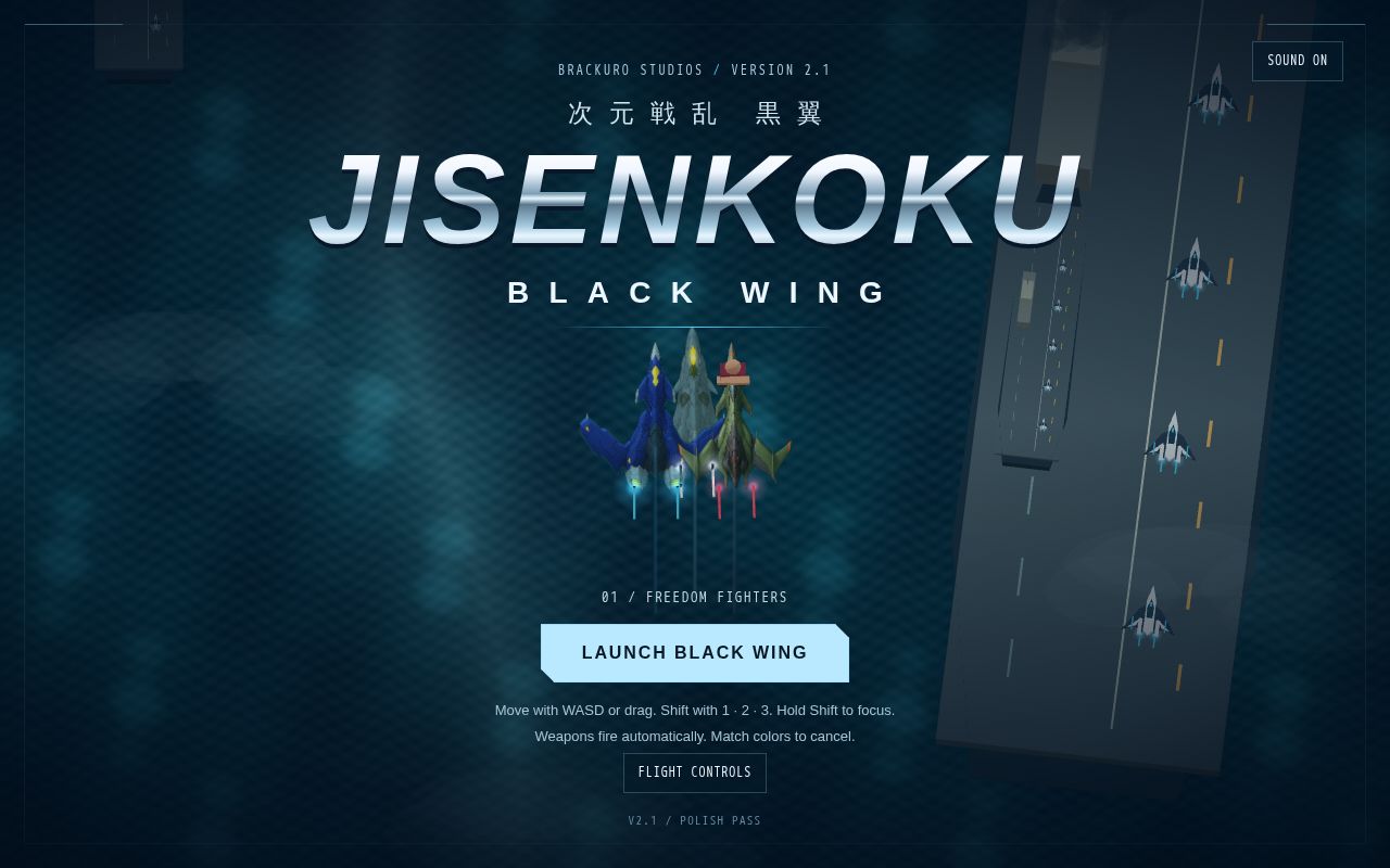 Preview of Jisenkoku: Black Wing V2.1