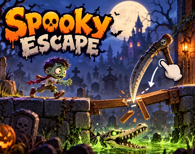 Preview of Spooky Escape: Halloween Puzzle
