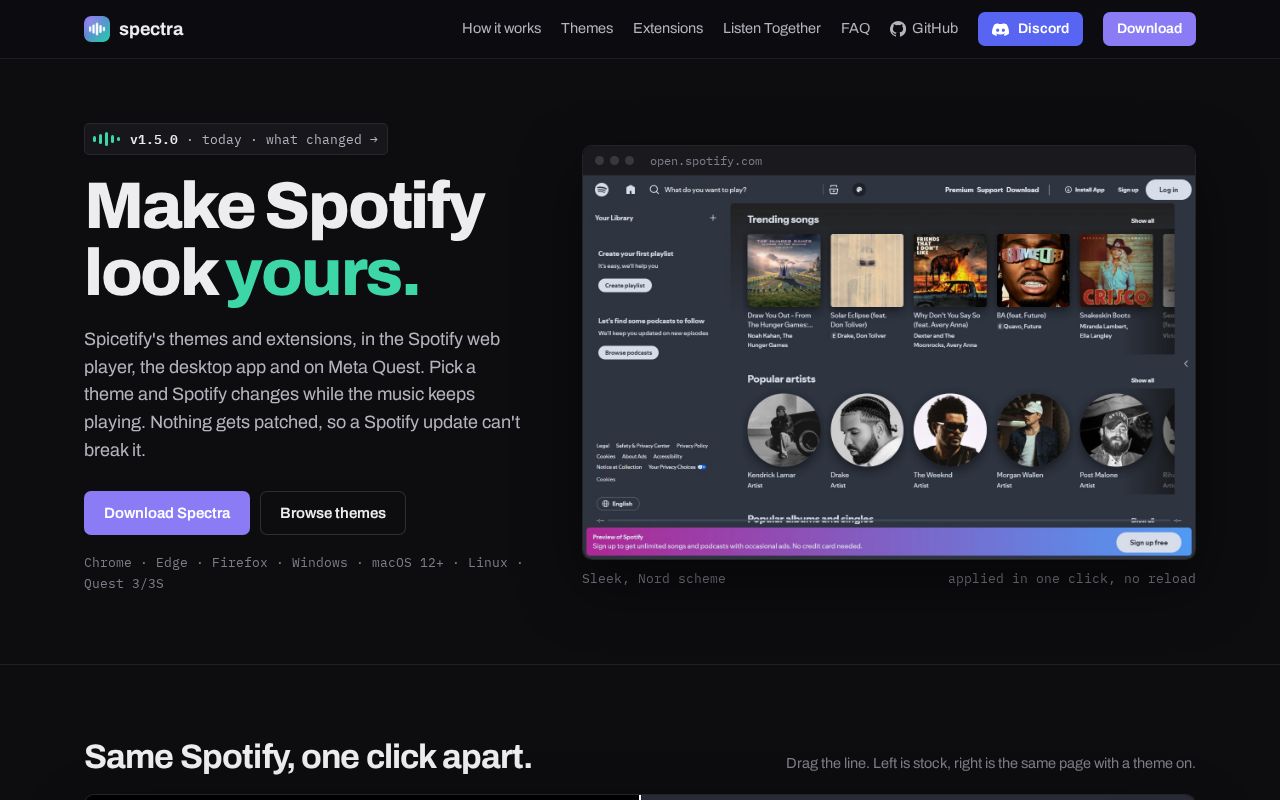 Preview of Spectra Spotify