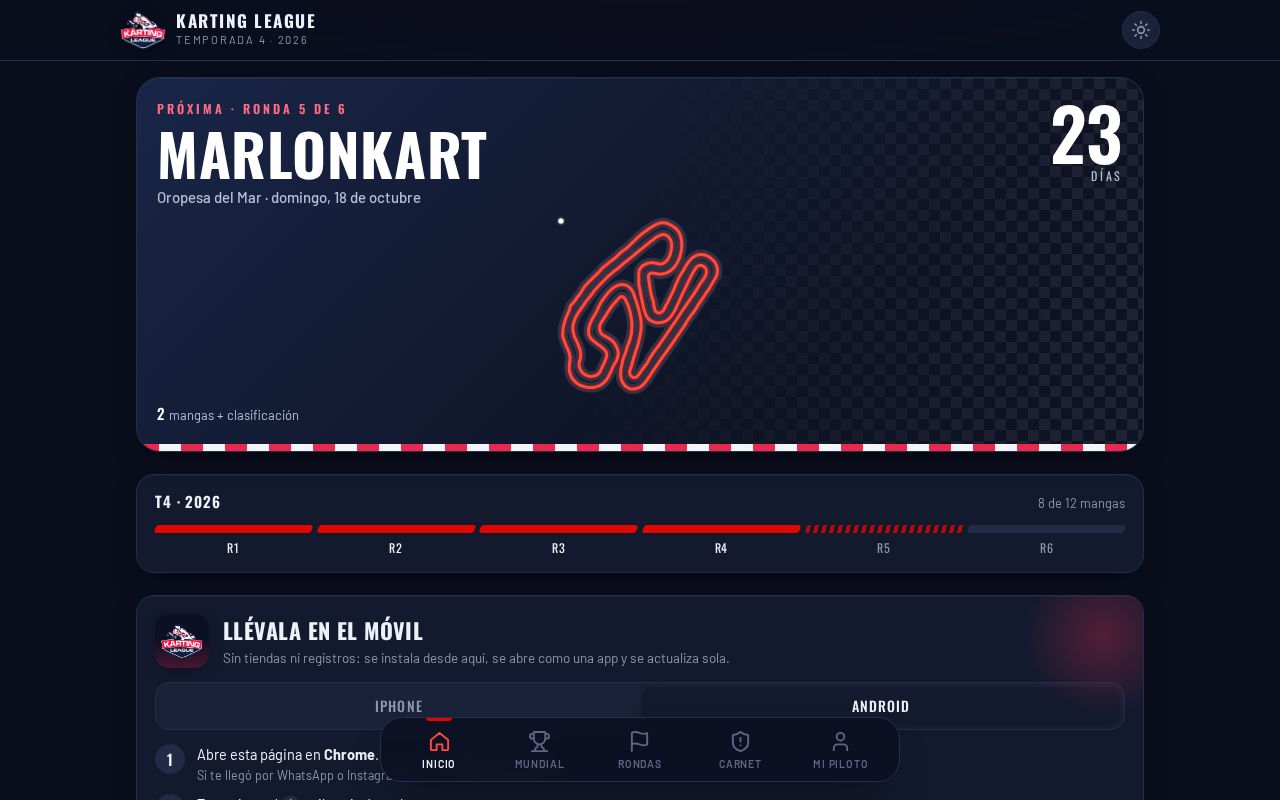 Preview of Kartingleague Github Io