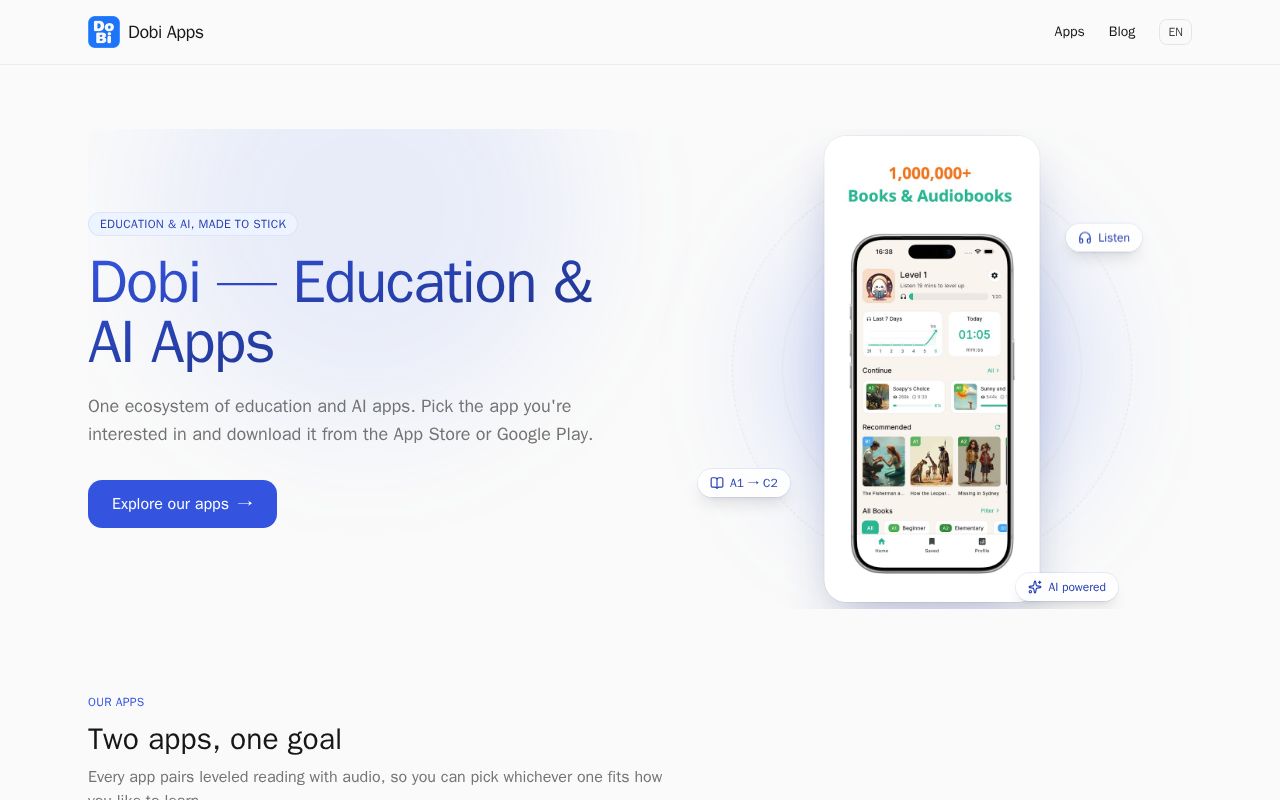 Preview of Dobi Apps