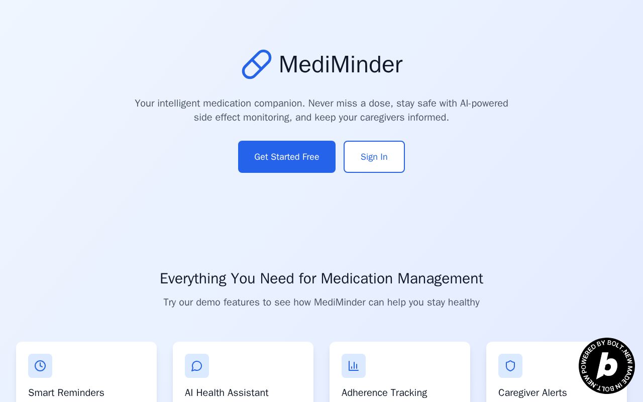 Preview of MediMinder