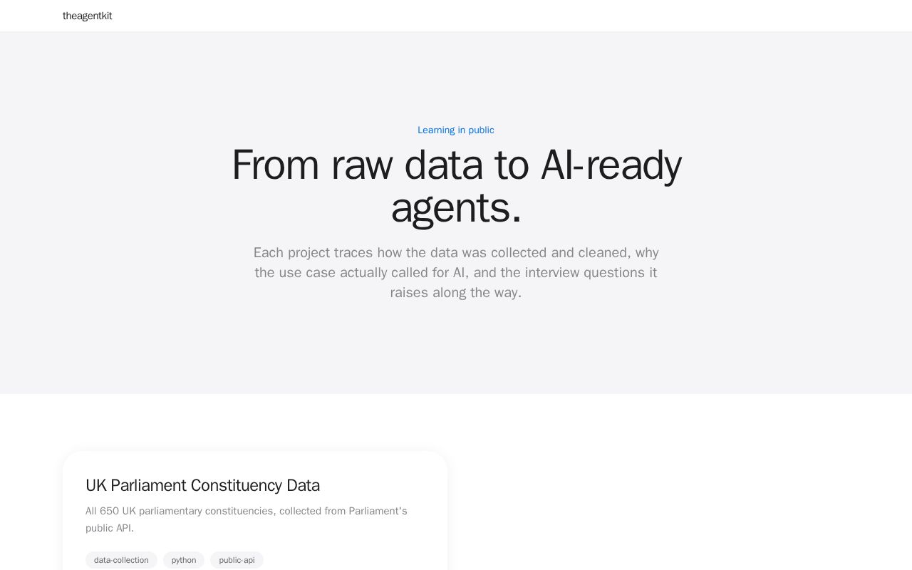 Preview of Theagentkit