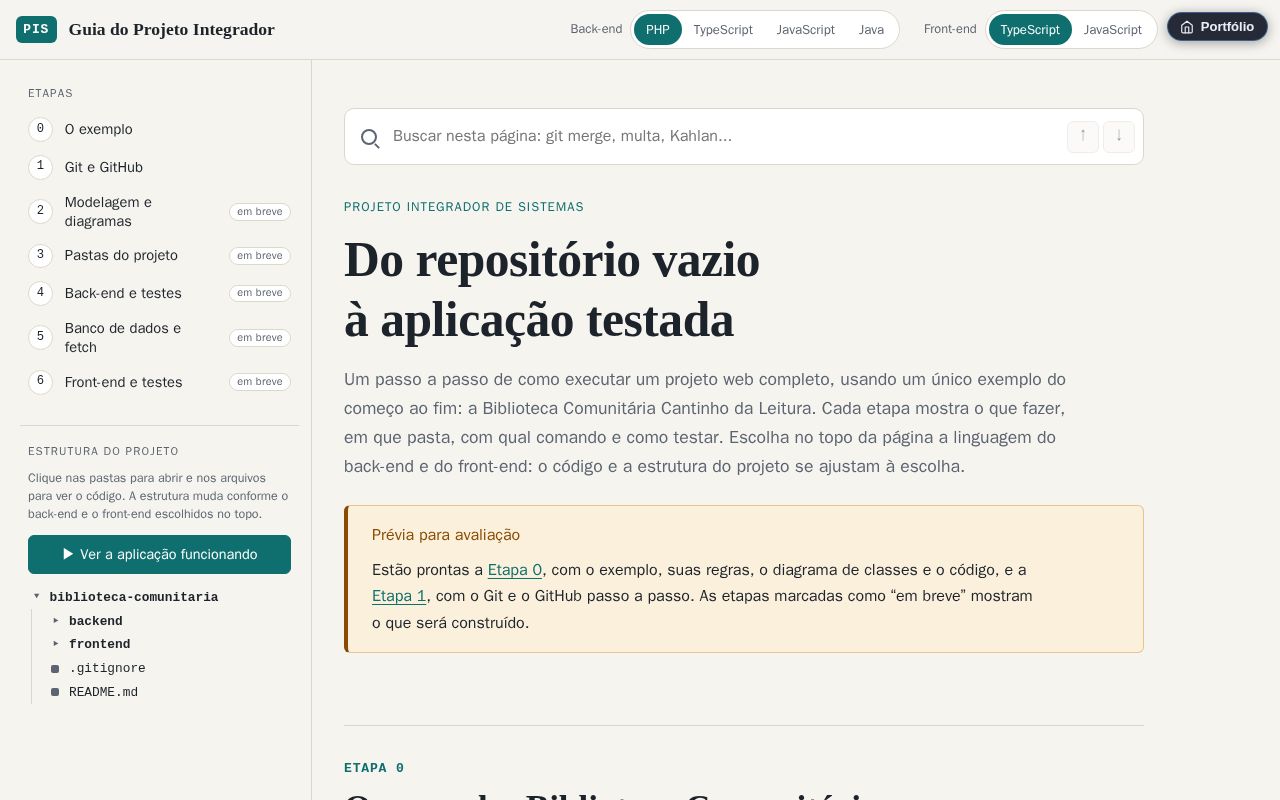 Preview of Guia Projeto Integrador