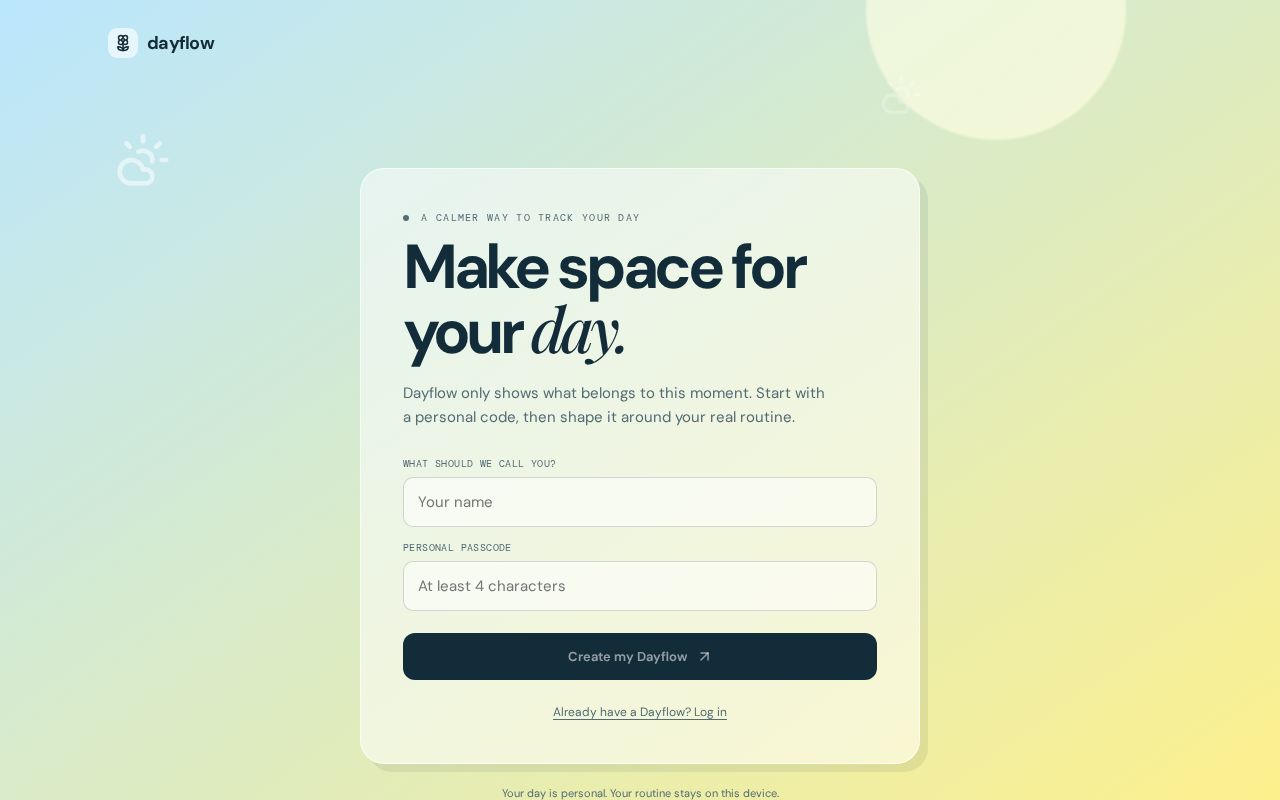 Preview of Dayflow