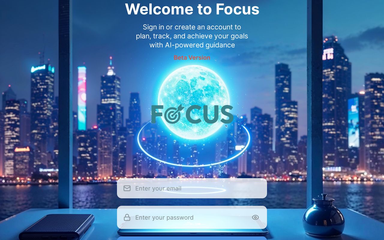 Preview of Focus App