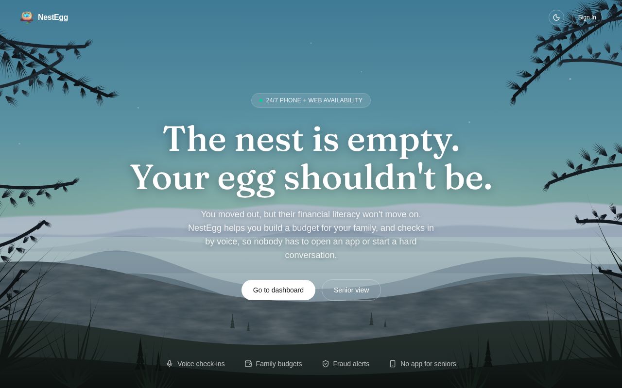 Preview of Nestegg