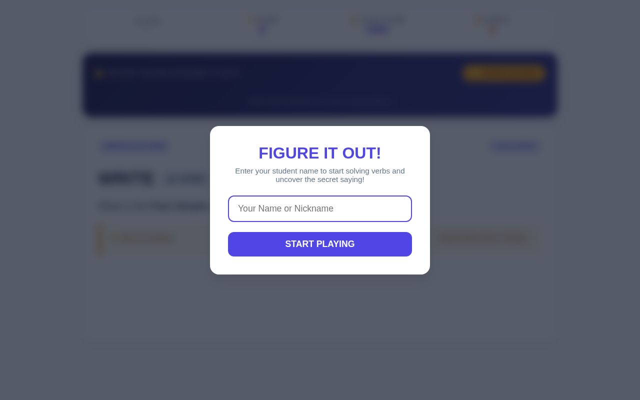 Preview of Figureit Verbs