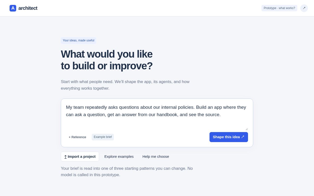 Preview of Architect